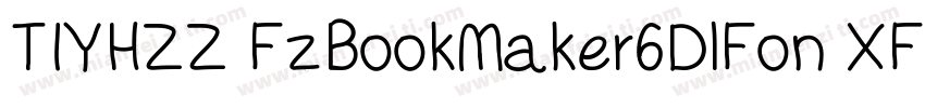 TIYHZZ FzBookMaker6DlFon XFPLU字体转换